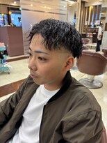 ヘアースペースブルーム ヒーロー 園田店(HAIR SPACE BLOOM hero) メンズパーマ