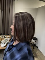 マルフェ 天王寺(marfe)&nbsp;白髪ぼかしハイライトカラー#透明感カラー/髪質改善