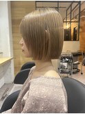 小顔ボブ