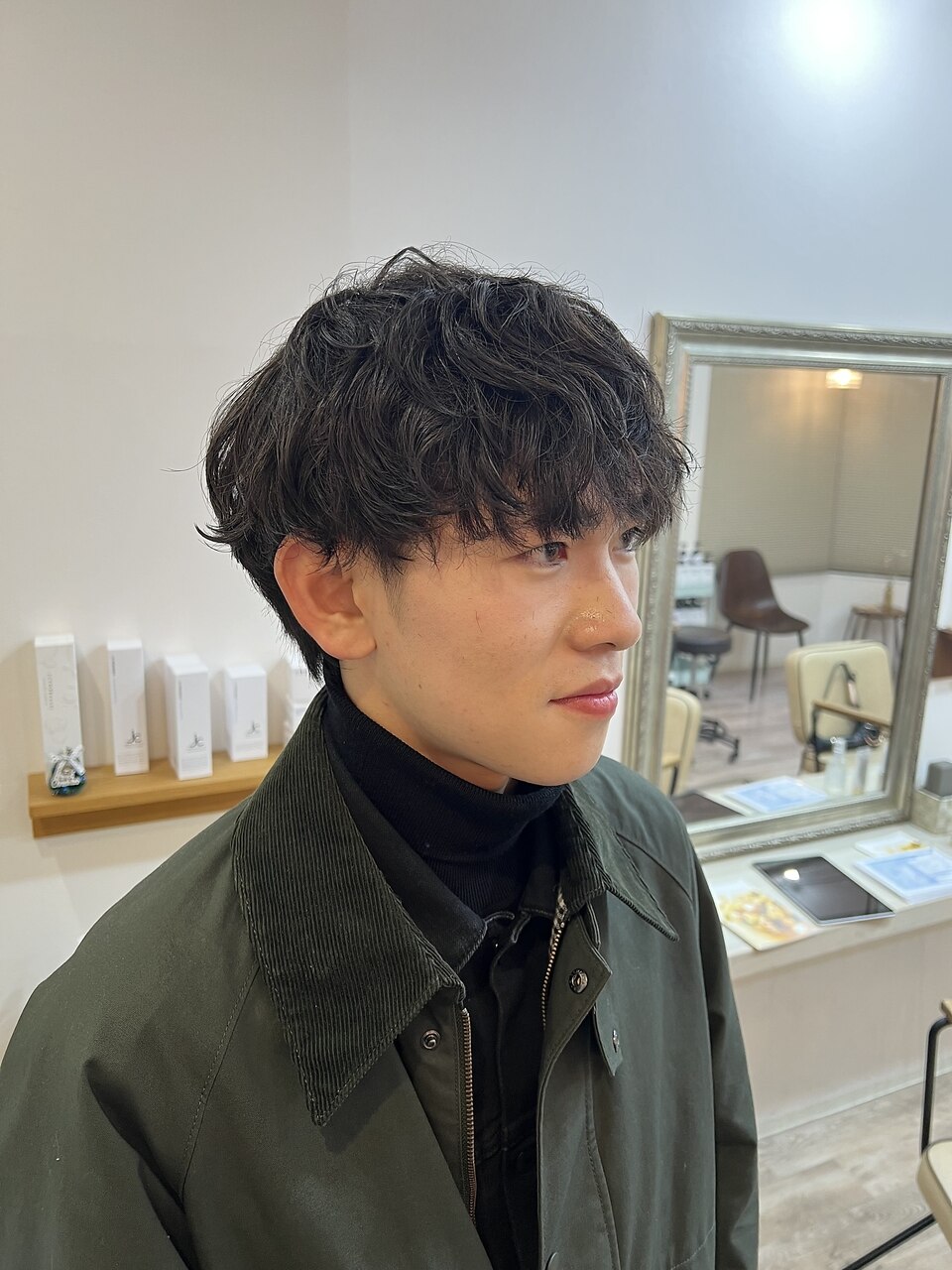 【メンズ限定】カット＋パーマ/\8,500