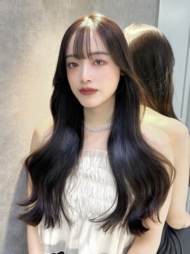 ロンドアヴァントゥス 池袋(Lond aventus) ワイドバングイメチェン美髪外ハネボブ+レイヤーカット韓国/池袋