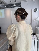 ヘアアレンジ/カチモリヘア［表参道/髪質改善/ハイライト］