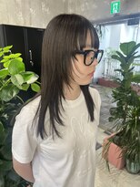 キャラハーフ 池袋東口店(KYARA HALF)&nbsp;【MIZU】オリーブグレージュ×レイヤー