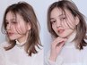 カット＋艶感トリートメントカラー＋Aujua3ステップトリートメント