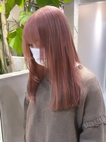 リムレスバイサンク 万代 新潟駅(LIMLESS by cinq)&nbsp;ミルクティーベージュケアブリーチハイトーンカラーダブルカラー