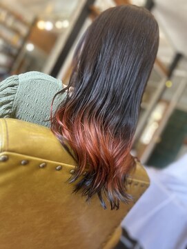 トルチェ(toRtue) オレンジ×落とせるブラックのFOXカラー