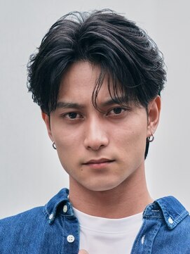 エリマ 横浜西口(elima) 横浜西口センターパートニュアンスパーマフェザーショート緩め