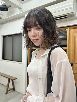 スタンド(stand) 無造作ボブパーマ