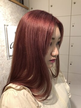 フレームプラス 天王寺あべの店(FRAME+) 【山内貴広】ピンクカラー