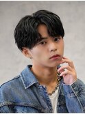Men'sカット/学割U24カットカラー/眉毛/ニュアンスパーマ/新越谷