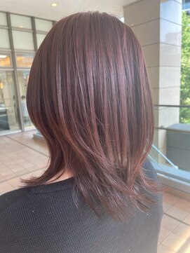 髪質改善/顔周りレイヤーカット/グレージュ[千葉/千葉駅]