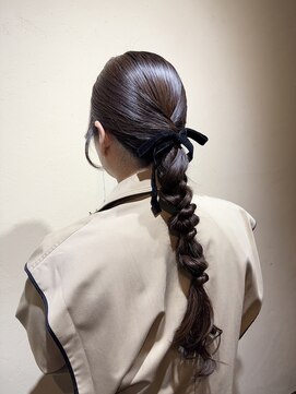 パシパラ (Par-ci Par-la) タイトめ編みおろし