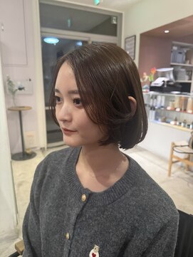 ふわっと柔らかいbob