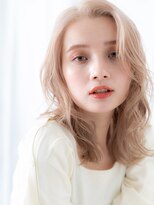 ドクターズ サロン ラブ(Dr's Salon LAB)&nbsp;ホワイトブロンドフェミニンロングj古河10代20代