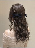 《ハーフツイン》リボンアレンジ