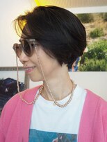 ビュートリアム 鎌倉小町(BEAUTRIUM)&nbsp;大人ショートボブ/ひし形ショート/BEAUTRIUM鎌倉　カギワダ