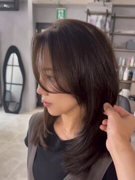 ハーシーバイアポロ 相模大野(HERSHE by apollo) レイヤーカット/髪質改善/ブリーチカラー/縮毛矯正/カラー