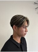 センターパートハイライト