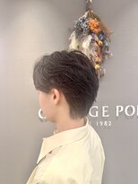 オレンジポップ 南行徳店(ORANGE POP)&nbsp;フェザーショート/ リバースセンターパート/Men"s /髪質改善