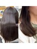 【カワムラ指名限定】デザインカット+髪質改善ストカール