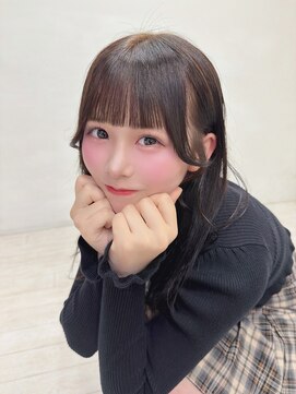 カシュカシュ アネックス(cache cache annex) 前髪縮毛矯正アイドル前髪ぱっつん前髪顔周りおくれ毛