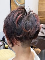 イル ヘアー 海老名(iru hair)&nbsp;刈り上げハンサムアシメショート