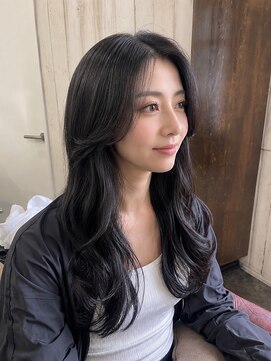 ヘアリゾートエーアイ 浅草店(hair resort Ai) 韓国風くびれロングレイヤー 【浅草/蔵前】