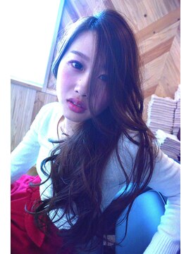 ベルシャンブル(belle chambre) #belle chambre#ロングのナナメ前髪☆