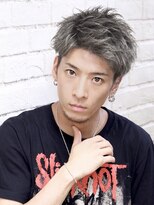 ベーア(Bar)&nbsp;グレージュエアリーショートワイルドツーブロック