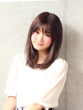 ヘアサロン シロップ(Hair Salon Syrup) 『清楚系ナチュラルストレート』×『ナチュラルブラウン』