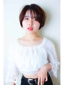 モリオ フロム ロンドン 大宮2号店(morio from London) 大人かわいい丸みマッシュショート