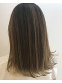 【GOOD DAY HAIR】《肩下ミディ×くすみベージュ》　　　下北沢