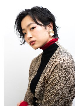 マウロア(MAULOA) 【MAULOA】ニュアンスパーマ 大人ショート 黒髪