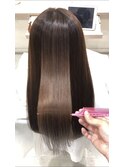 髪質改善ストレート