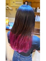 ジェイポイント ヘア クリニカ(J:POINT Hair CLINICA) ディープパープル×ピンクカラー