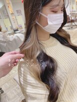 ティアラ 桜木町(TIARA)&nbsp;REAL SALON WORK～インナーカラー/ゴールドベージュ