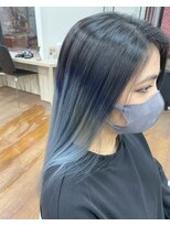 スタイルクリエイター 土浦ピアタウン店(Style creator) ホワイトシルバー系グラデーションカラー
