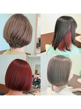 スクラッシュ(SCQRASH) ボブ風内巻き