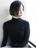 天神【BIRTH】前髪なしショート×オリーブグレージュ 5
