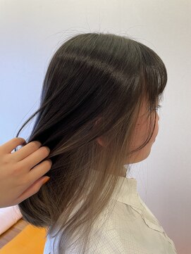 ピールアーク(peal ark) チラ見せインナーカラー〈ミルクベージュ〉