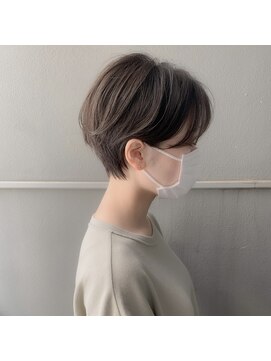 ハッチ(HACCH) 前髪あり大人ショートボブ 立川駅 Instagram@e___kudo