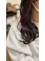 スケール(SCALE)&nbsp;パープルインナーカラー