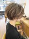 ヘアー ブランチ(hair. branch)の写真/【ショート満足度◎】あなたに一番似合うstyleをご提案!素材を活かしたオーダーメイドのショート＆ボブを―