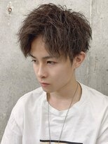 ロンド ローガン 名駅(Lond LOGAN)&nbsp;アップバング　ツイスパ　スパイキーショート