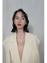 ヒメル(HML U/2A)&nbsp;ハンサムウェットヘアアレンジ/大人ミディ