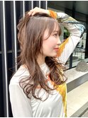 ロングレイヤー/ハイレイヤー/レイヤーカット/顔まわりレイヤー