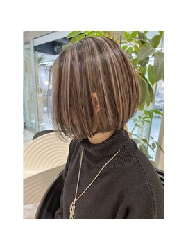 クレア 上大岡(CREA) ◎コントラストハイライト/ケアブリーチ/ベージュカラー