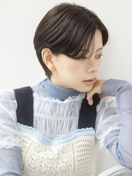 ネリー 銀座(NERIE) ハンサムカット/グレージュカラー/シルキーベージュ/