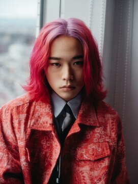 マーシー(MAAAAAC) 【MAAAAAC】ホワイトピンクロング