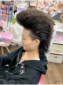 男の勲章♪『オールバックリーゼント盛りヘア』￥２７５０長髪NG